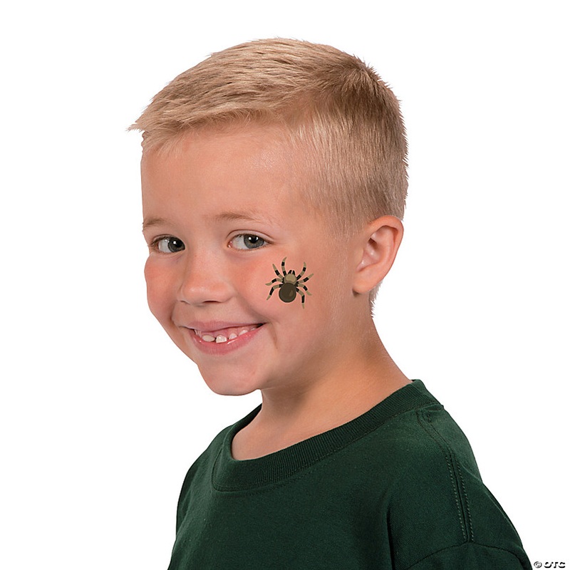 1 1/4 - 2 Mega Bulk 1500 Pcs. Temporary Tattoos Assortment