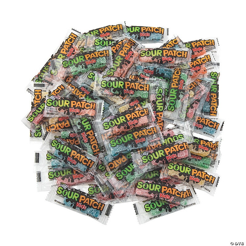 1 Lb. Sour Patch Kids Soft & Chewy Candy Packs - 80 Pc.