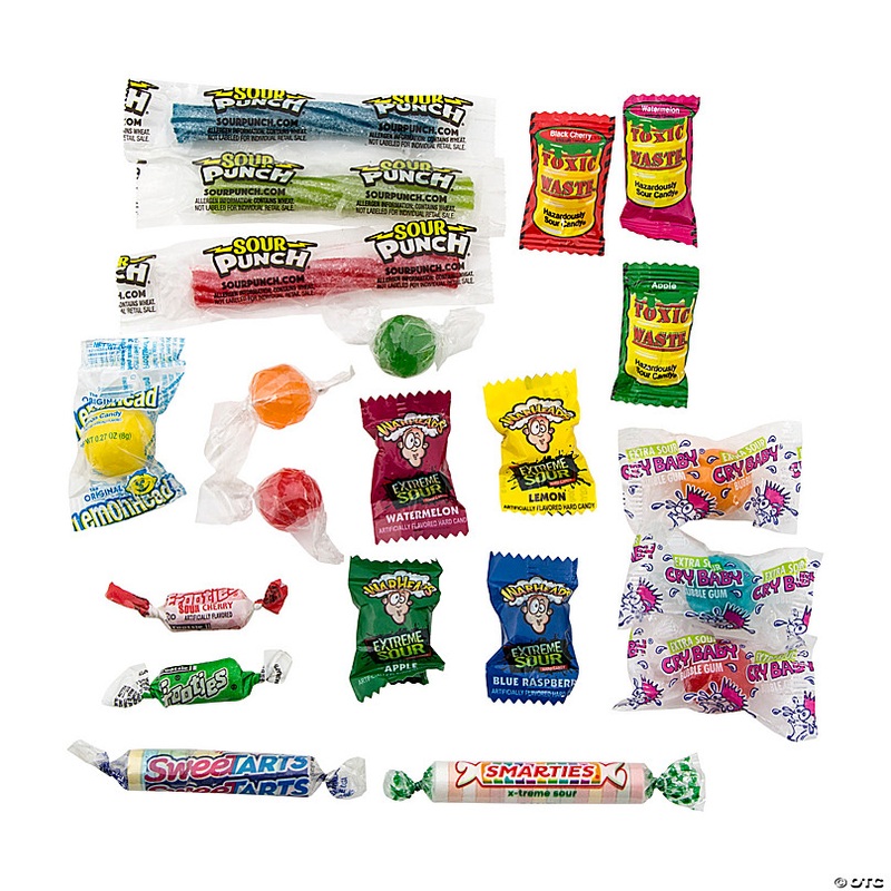 10 lbs. Super Mega Bulk 1000 Pc. Sour Candy Assortment