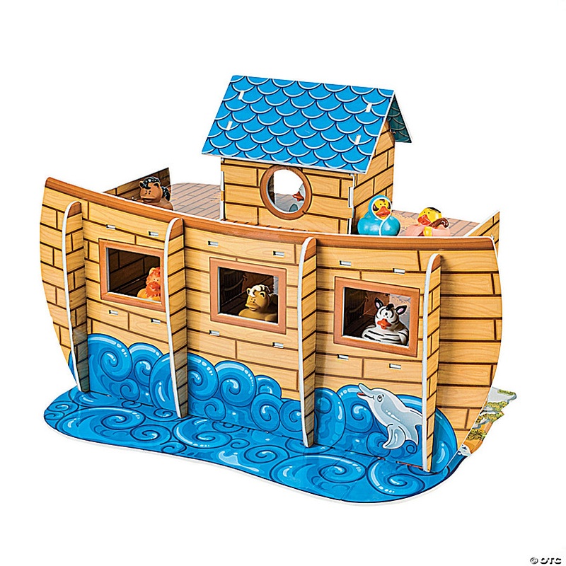 2 Safari Animals & Explorers Multicolor Rubber Ducks - 12 Pc.