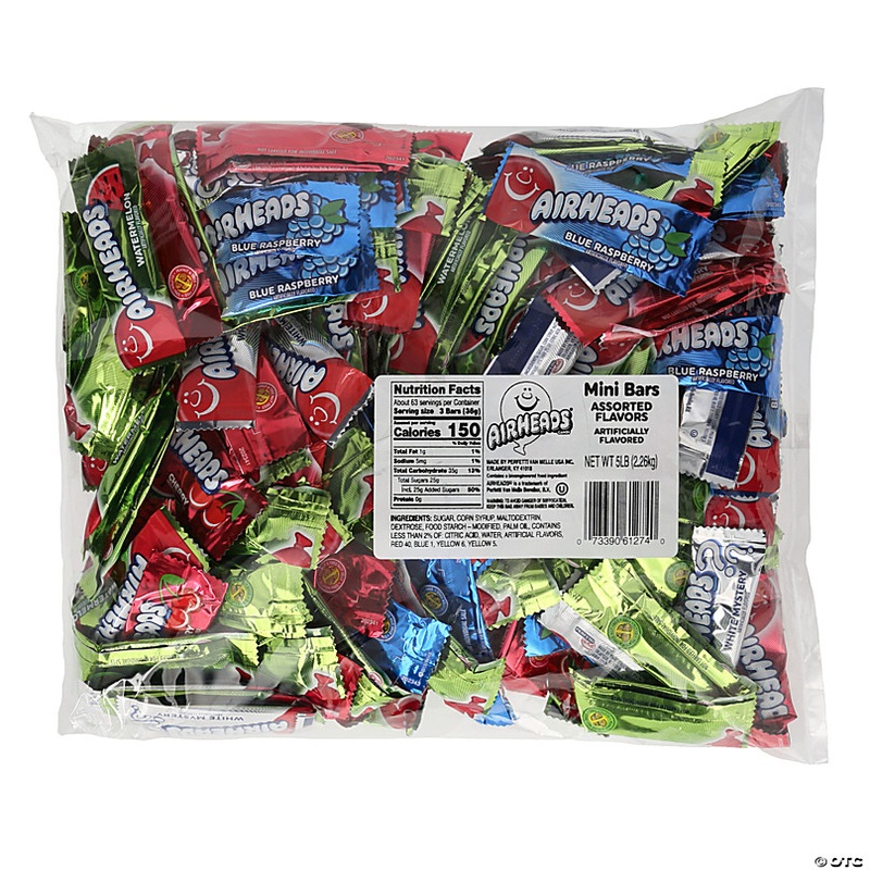 Air Heads Mini Candy Bars - 80 Pc.