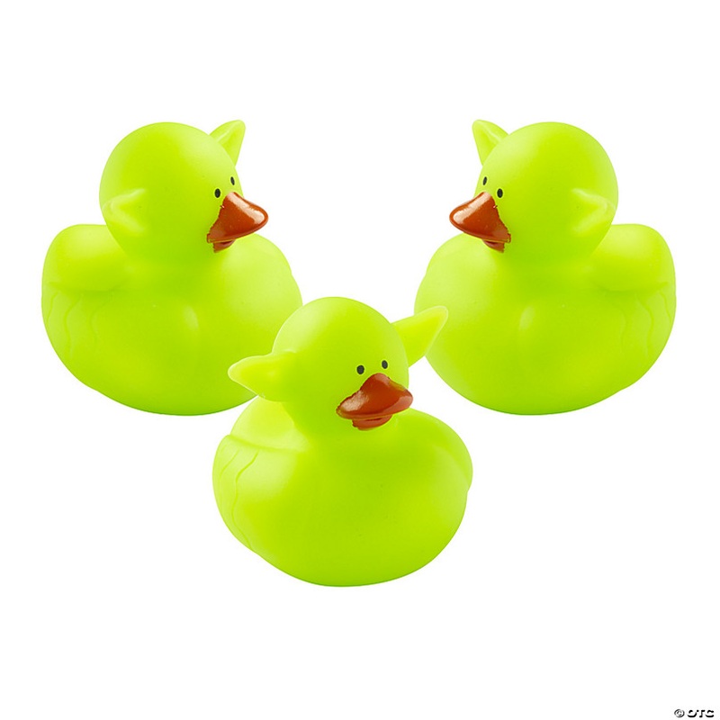 Big Ear Rubber Ducks - 12 Pc.