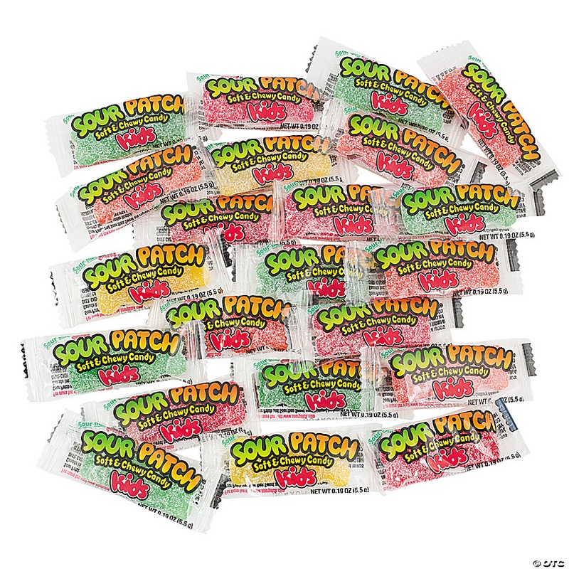 Chewy Sour Patch Kids Candies - 240 Pc. Assorted Flavors
