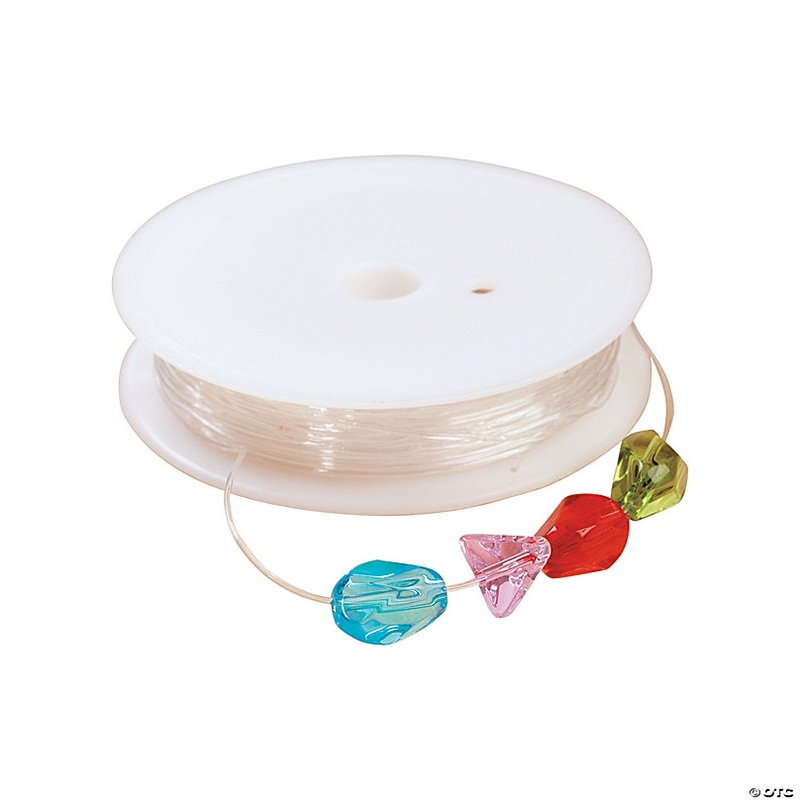 Clear Stretchy Cording - .7mm