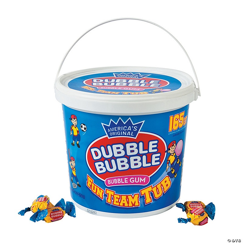 Dubble Bubble Team Tub - 165 Pc.