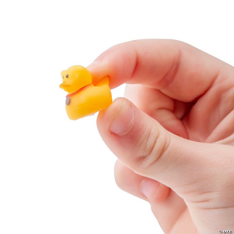 Micro Dog Rubber Ducks - 24 Pc.