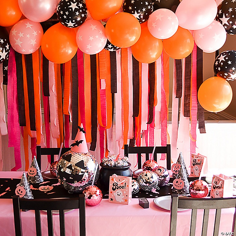 Orange Paper Streamer