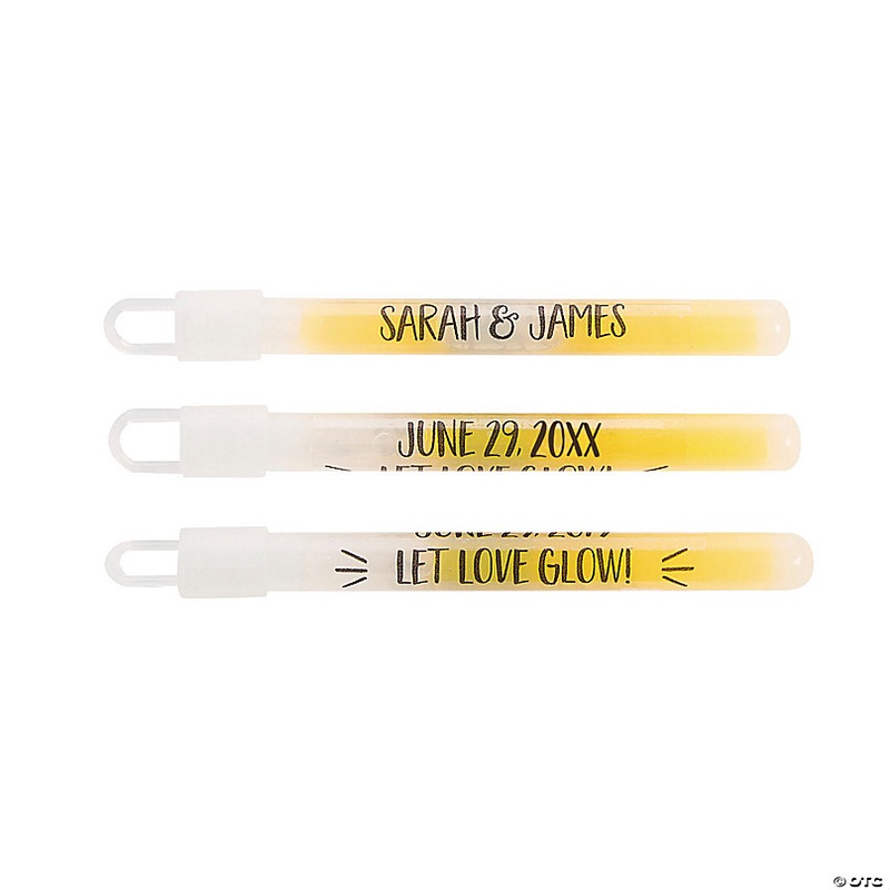 Personalized Glow Sticks - 12 Pc.