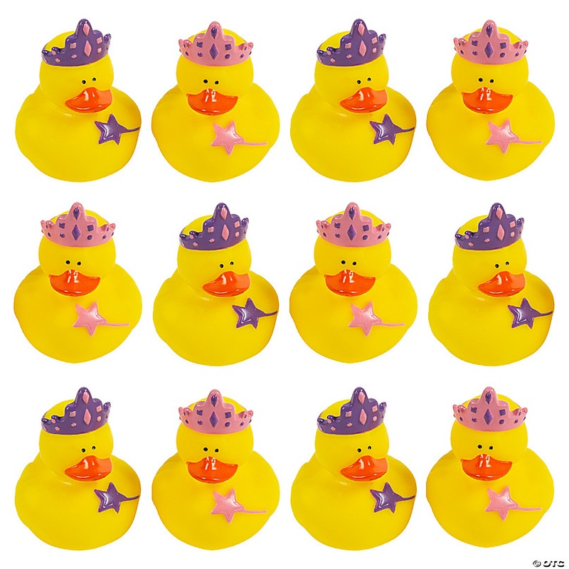 Princess Rubber Ducks - 12 Pc.