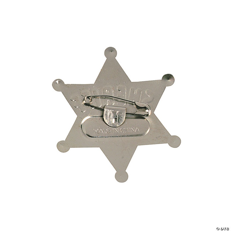 Sheriff Badges- 12 Pc.