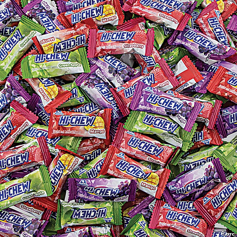 15 lbs. Mega Bulk 1150 Pc. Hi-Chew Fruit Chewy Candy Assortment
