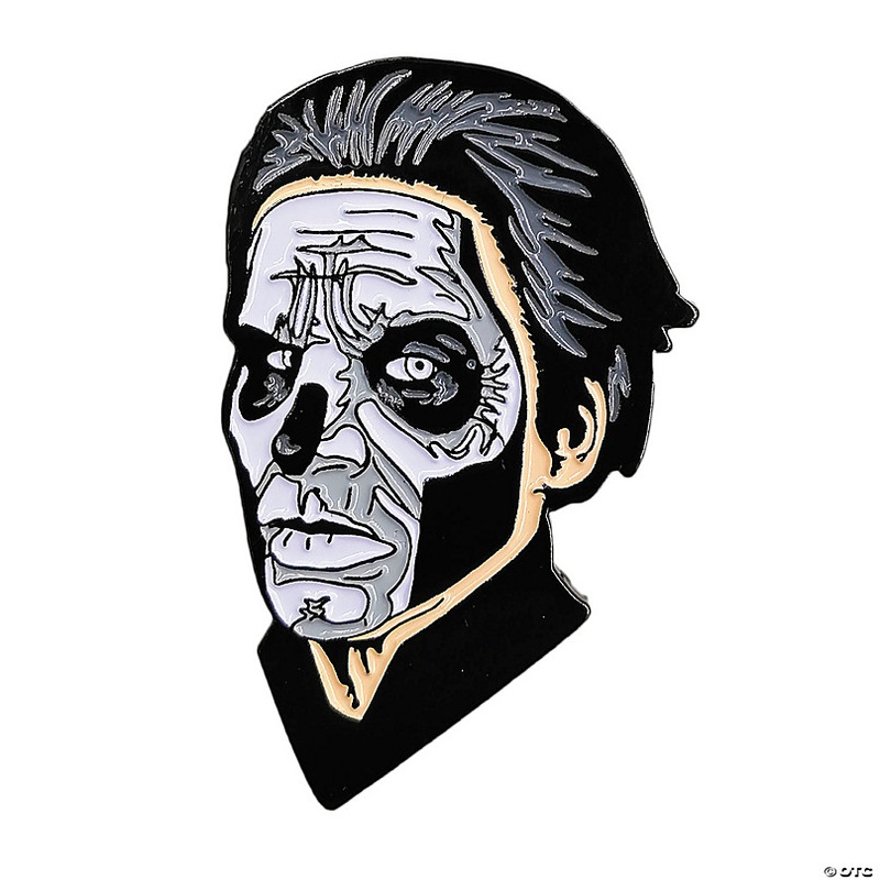 2 Ghost Papa Emeritus III Character Face Full-Color Enamel Pin