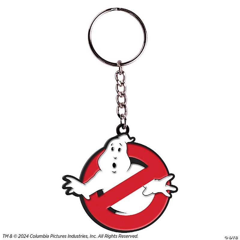 2 Ghostbusters No Ghost Symbol Full-Color Metal Keychain