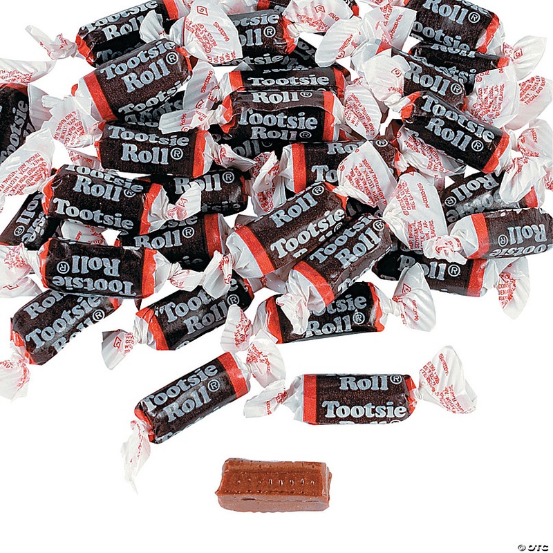 2 lbs. 11 oz. Bulk 360 Pc. Tootsie Roll Midgees Chocolate Candy