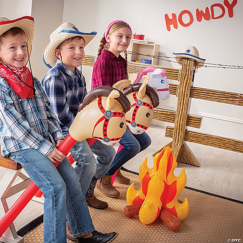 20 x 20 Western Classic Red Polyester Bandanas - 12 Pc.