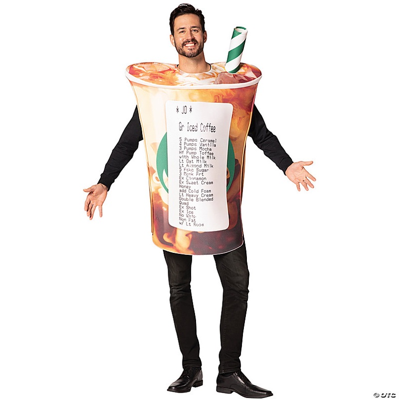 Adults Barista's Nightmare Coffee Cup Costume