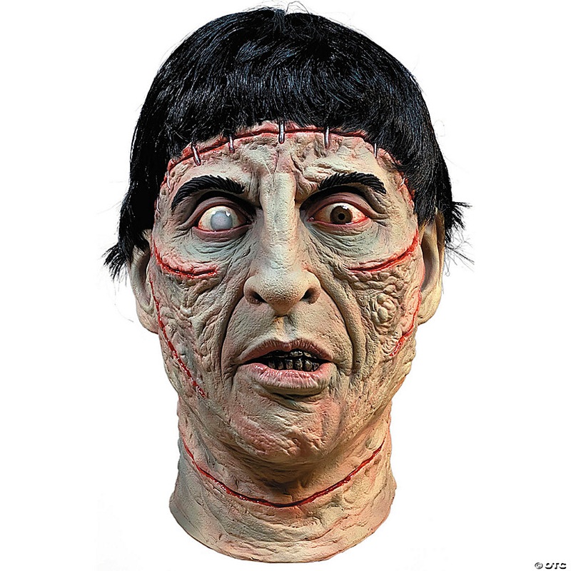 Adults The Curse of Frankenstein Latex Mask - One Size