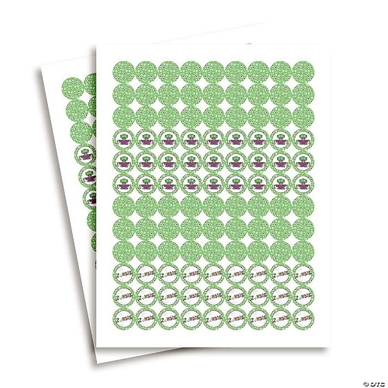AmandaCreation Zombie Apocalypse Kiss Stickers 324pc