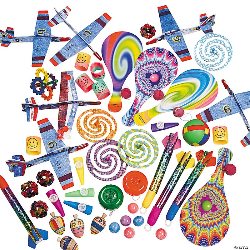 Bulk 50 Pc. Super Novelty Toy & Activity Assortment