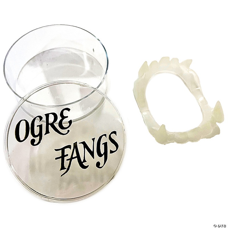3 Translucent Soft Plastic Vampire Character Costume Fangs