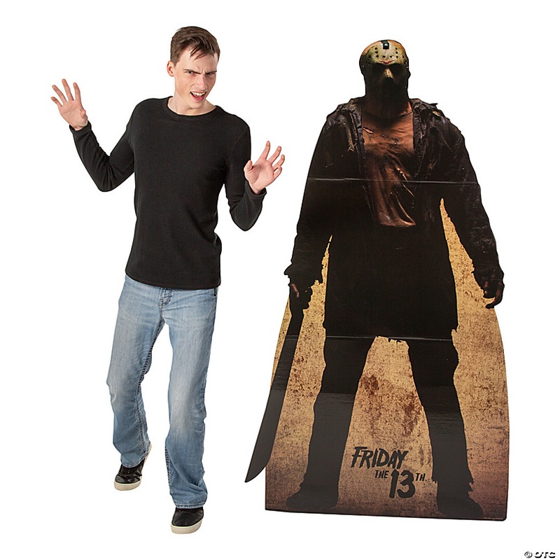 39 x 6 ft. Friday the 13th Jason Vorhees Life-Size Cardboard Cutout Stand-Up