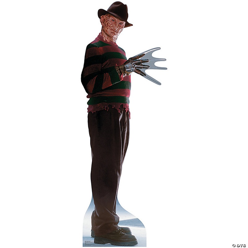 76 A Nightmare on Elm Street Dark Freddy Krueger Life-Size Cardboard Cutout Stand-Up