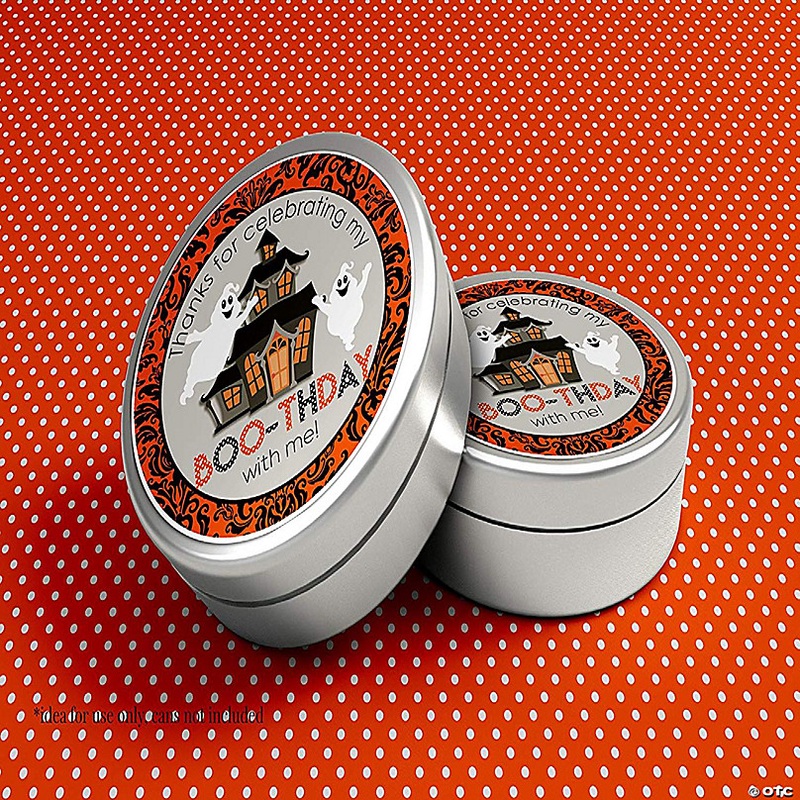 AmandaCreation Ghost Booth-day Envelope Seals 40pc.