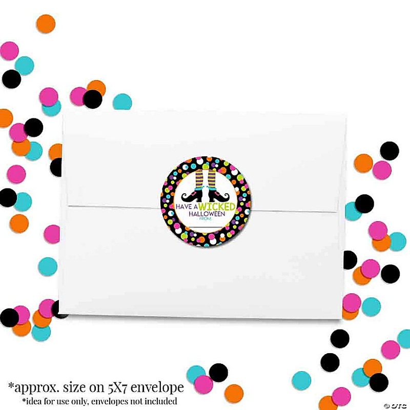 AmandaCreation Witch Feet Envelope Seals 40pc.