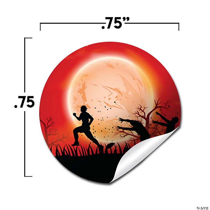 AmandaCreation Zombie Attack Kiss Stickers 324pc.