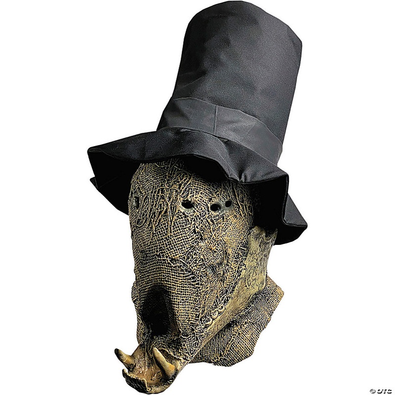 Creepshow Scarecrow Overhead Mask with Hat - One Size