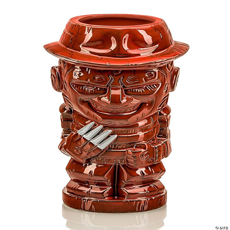 Geeki Tikis Nightmare On Elm Street Freddy Krueger  Tiki Style Mug  21 Ounces