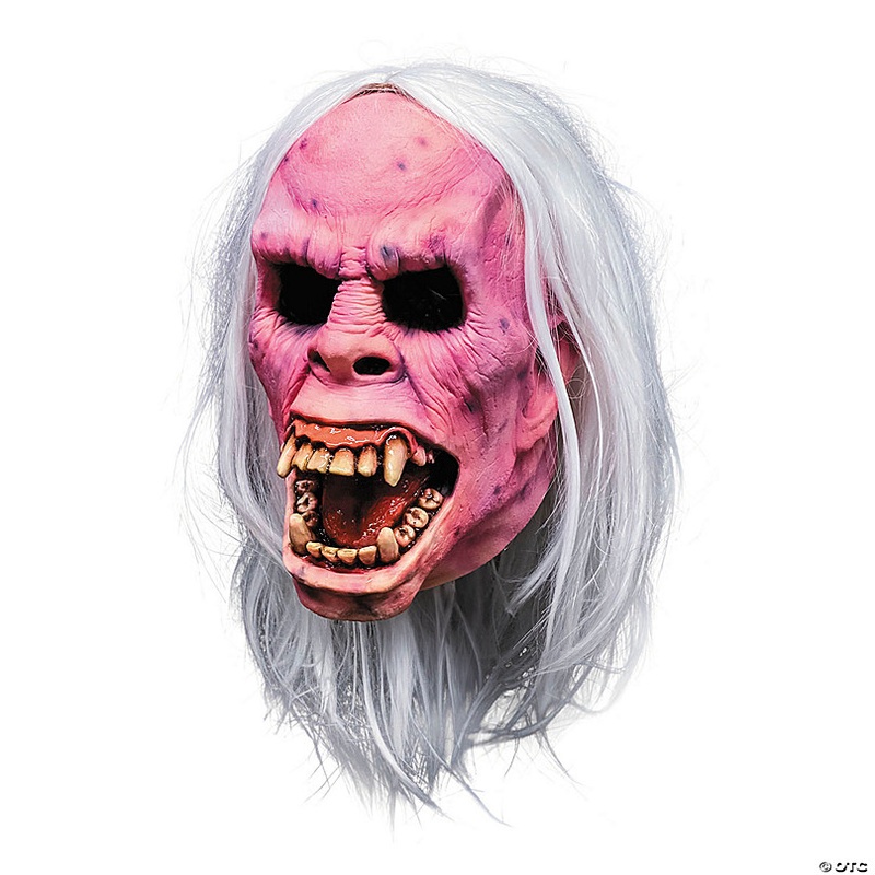 Ghostbusters Library Ghost Overhead Vinyl Mask with Hair - One Size