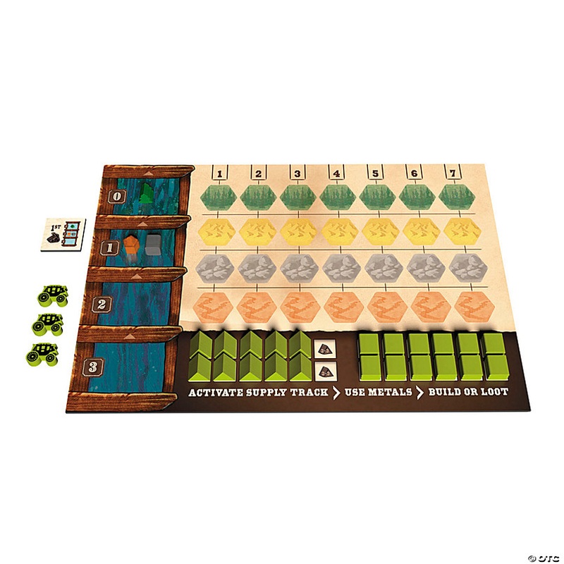 Trick or Treat Studios Gold West Wild West-Themed Board Game for 2 to 4 Players