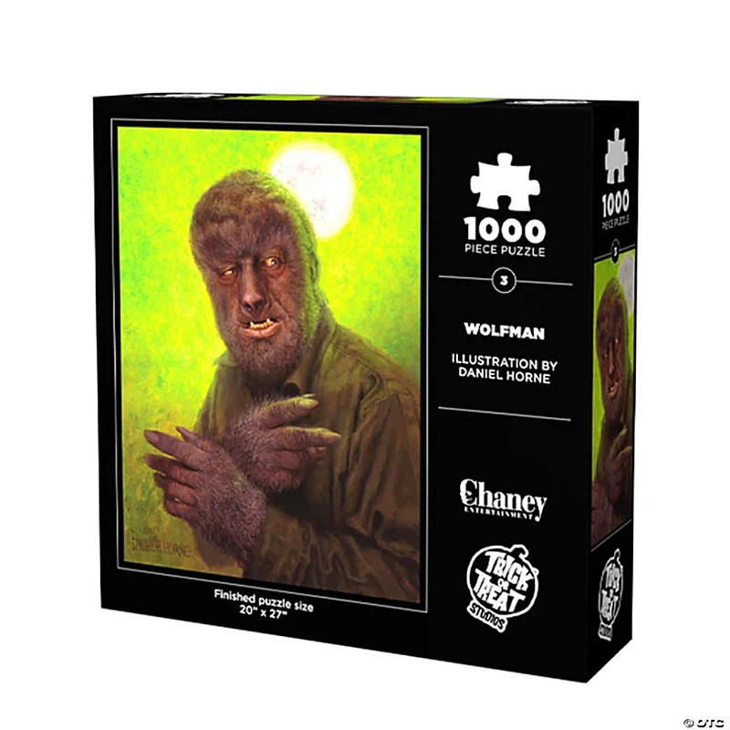 Universal Monsters Wolfman 1000 Piece Jigsaw Puzzle