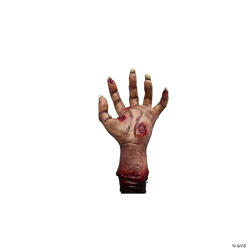 47 Ghoulish Productions Zombie Hand Staff Costume Accessory