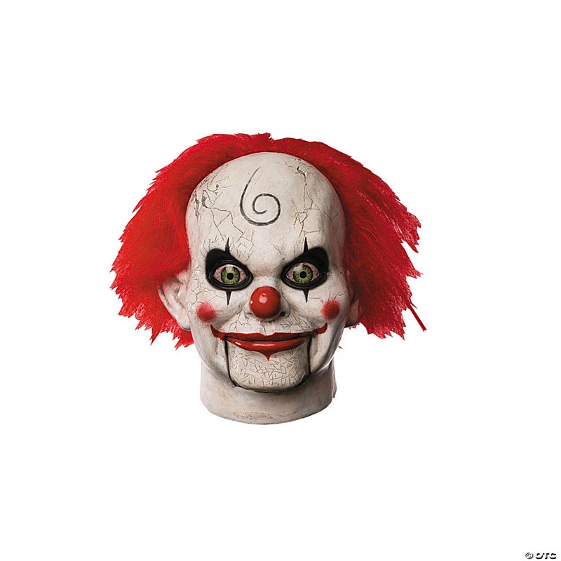 Adults Dead Silence Mary Shaw Clown Overhead Mask - One Size