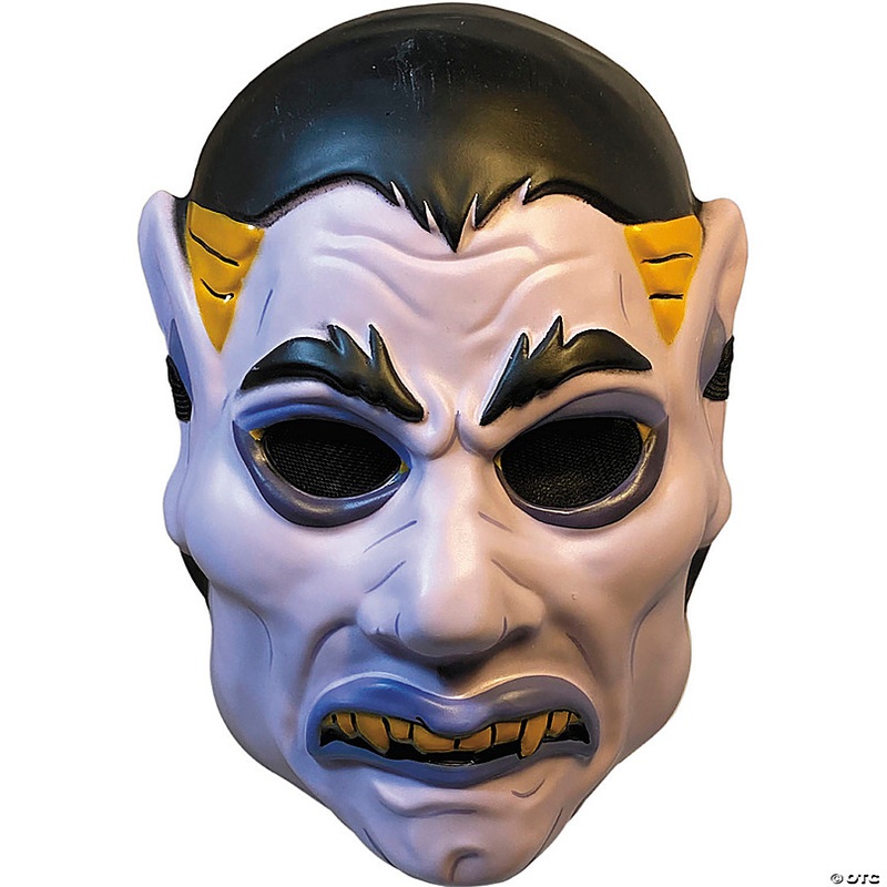 Adults Haunt Vampire Injection Plastic Half Mask - One Size