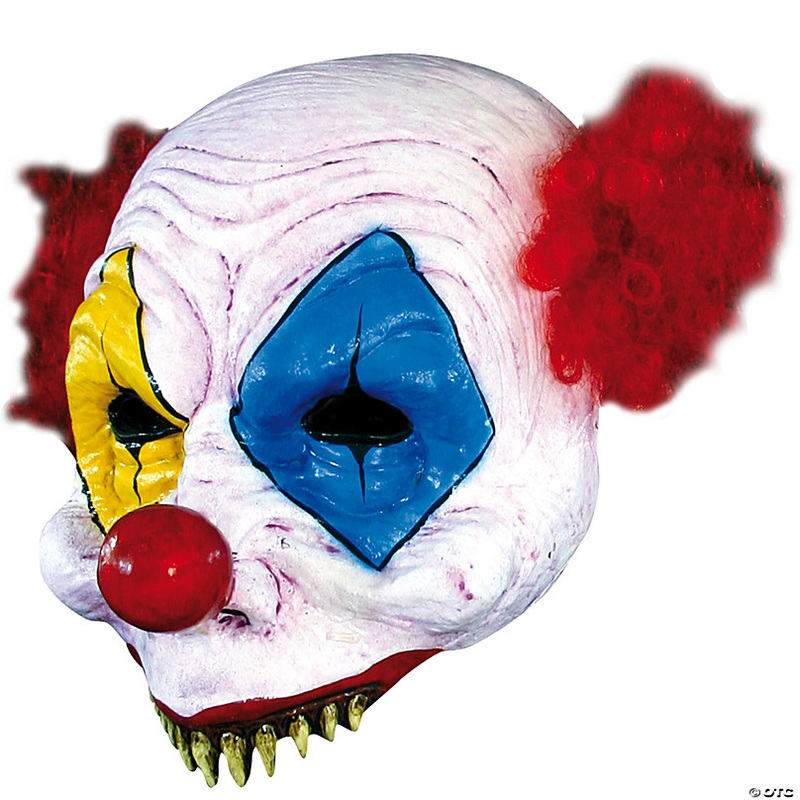 Adults Open Gus Clown Latex Mask