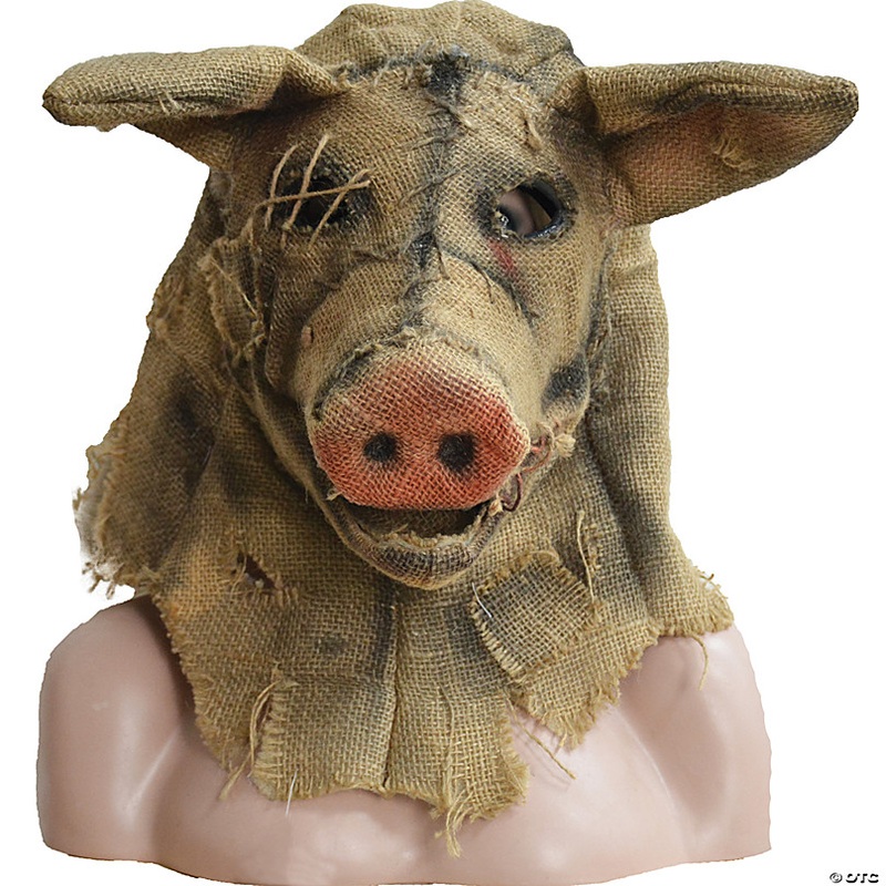 Adults Scarecrow Pig Mask