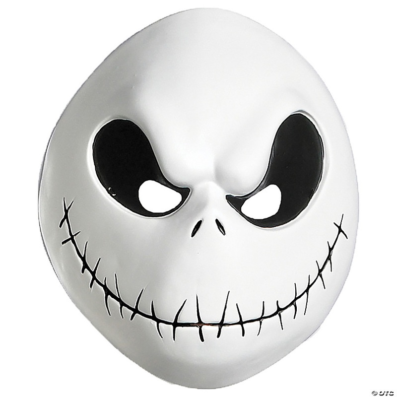 Adults The Nightmare Before Christmas Jack Skellington Vacuform Mask