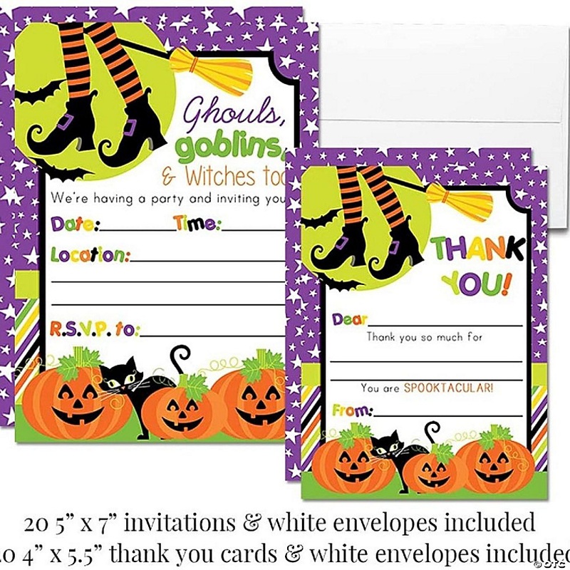AmandaCreation Goblins & Witches Party Bundle 381pc.