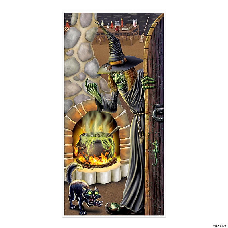 Beistle - Witch's Brew Door Cover - 12 Pack