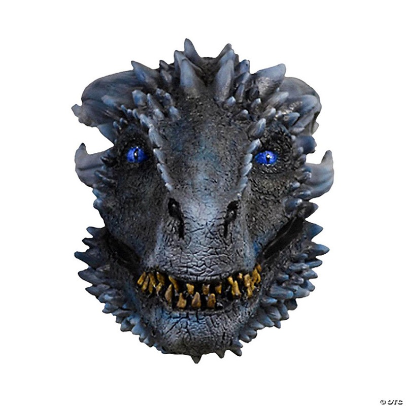 Game of Thrones White Walker Dragon Adult Full Latex Costume Mask