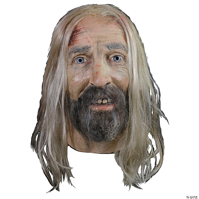 Rob Zombies The Devils Rejects Otis Overhead Mask with Hair