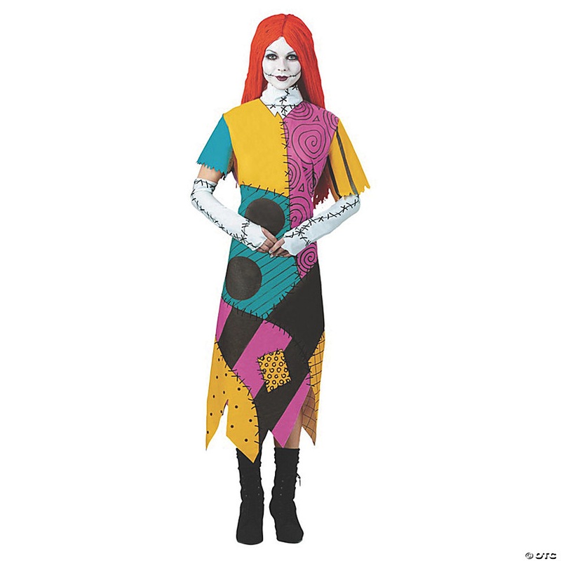 Womens The Nightmare Before Christmas Sally Costume - Large