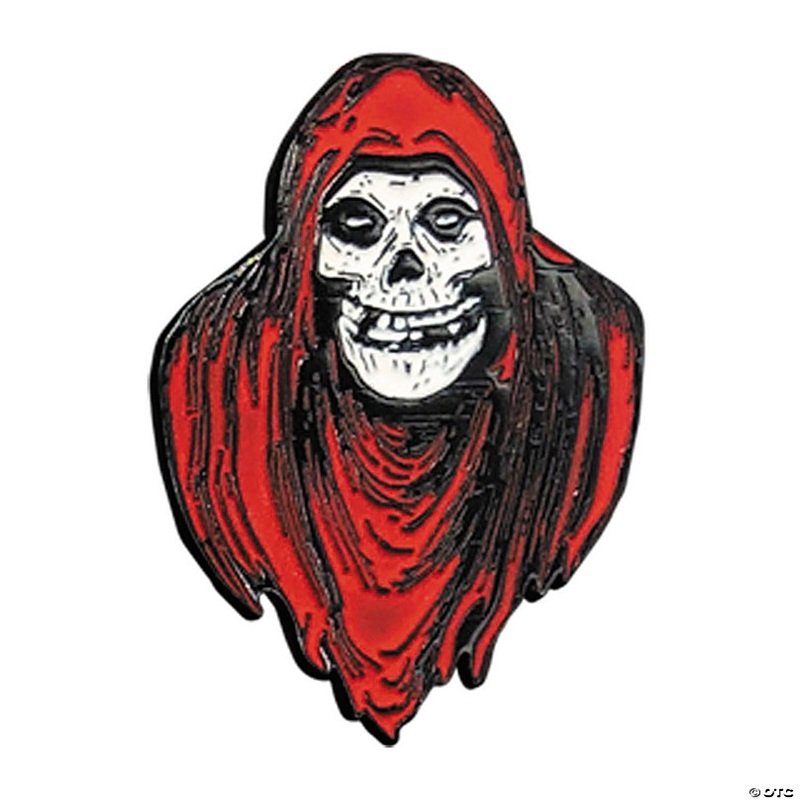 1 3/4 Misfits Ghost Fiend Full-Color Enamel Pin Costume Accessory