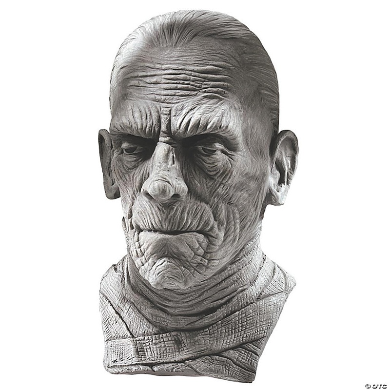 Adults Gray Mummy Mask