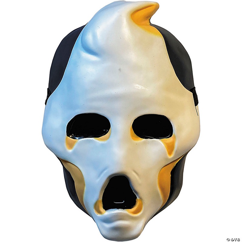 Adults Haunt Ghost Injection Plastic Half Mask - One Size