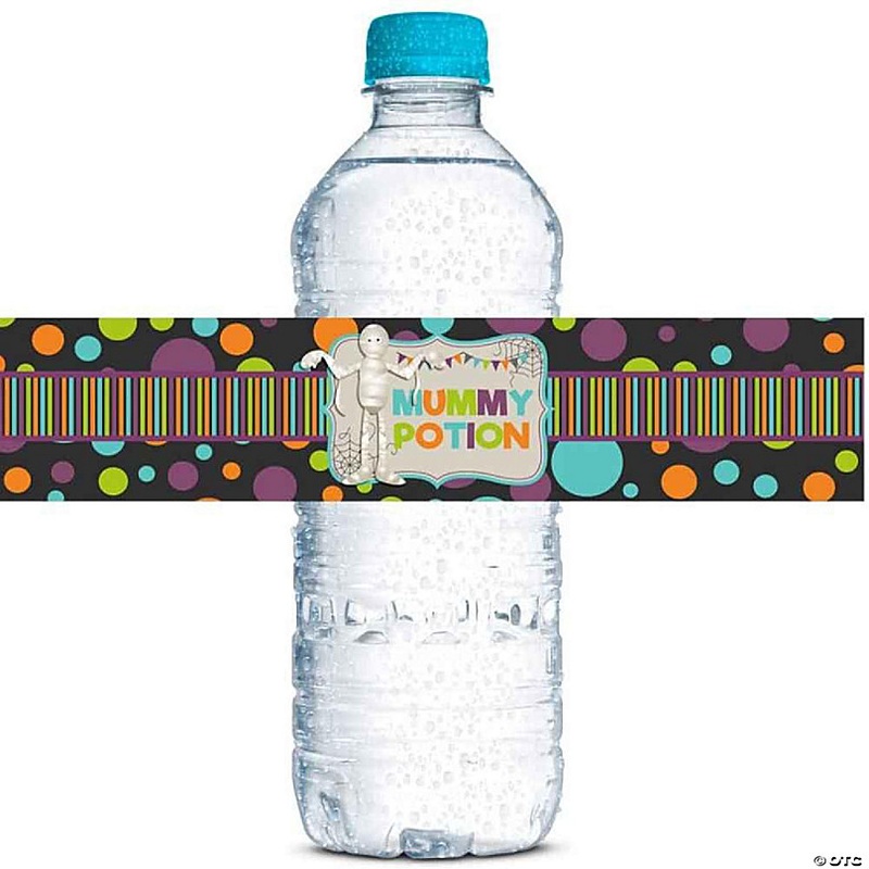 AmandaCreation Cute Ask Your Mummy Water Bottle Wrappers 20pc.