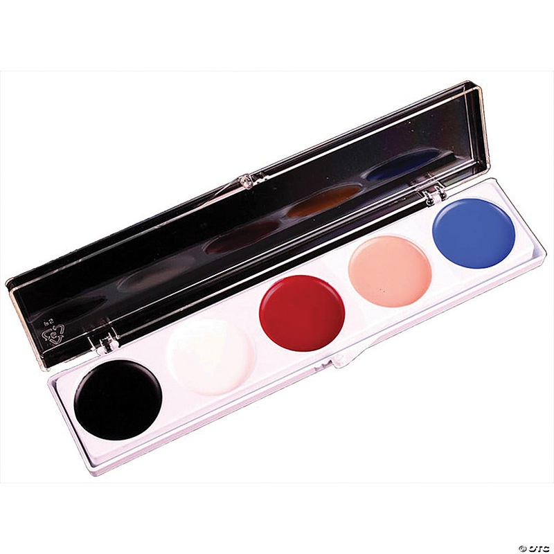 Color Palette Clown Makeup